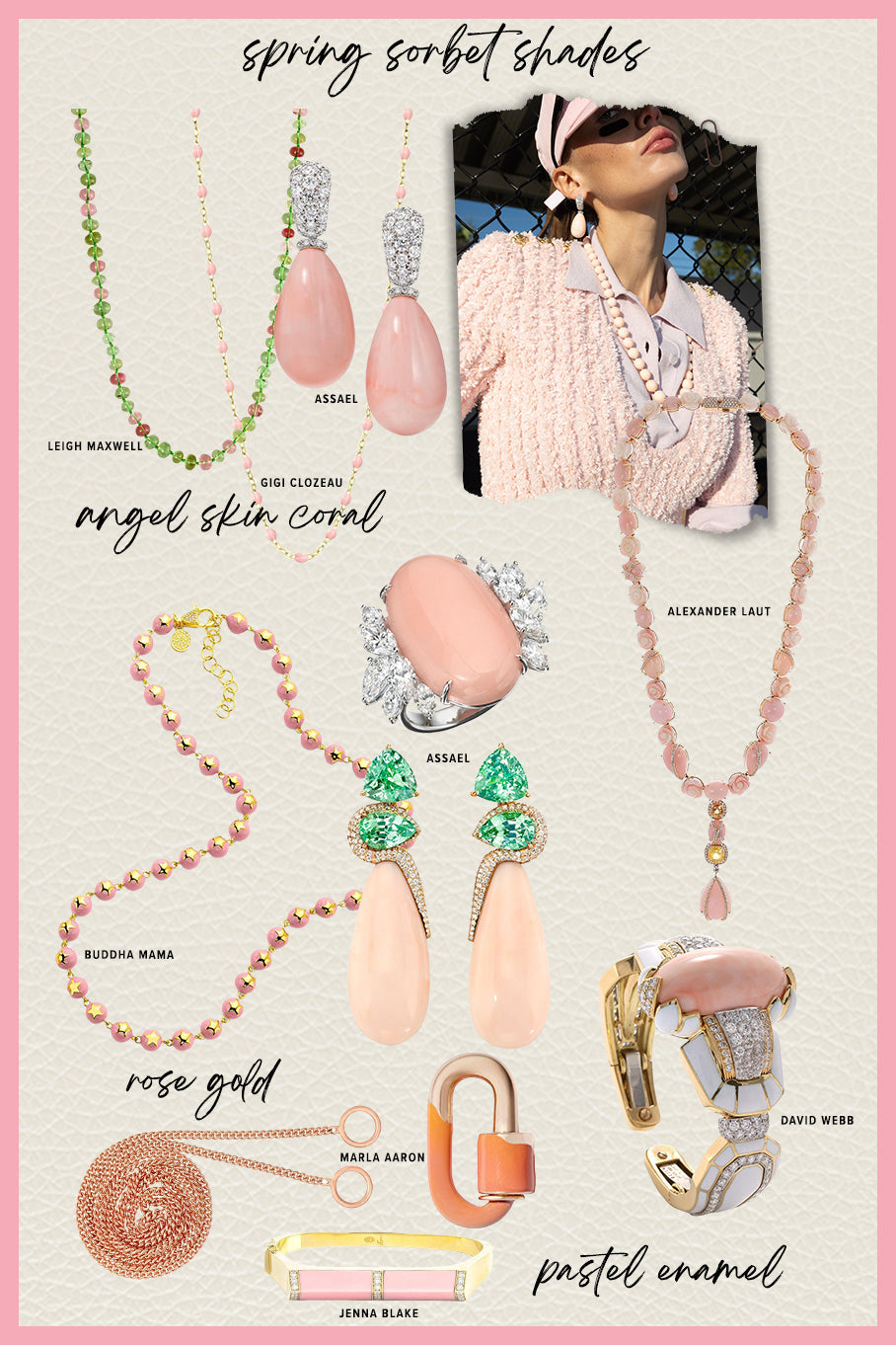 The Jewelry Diaries x Spring Sorbet Shades