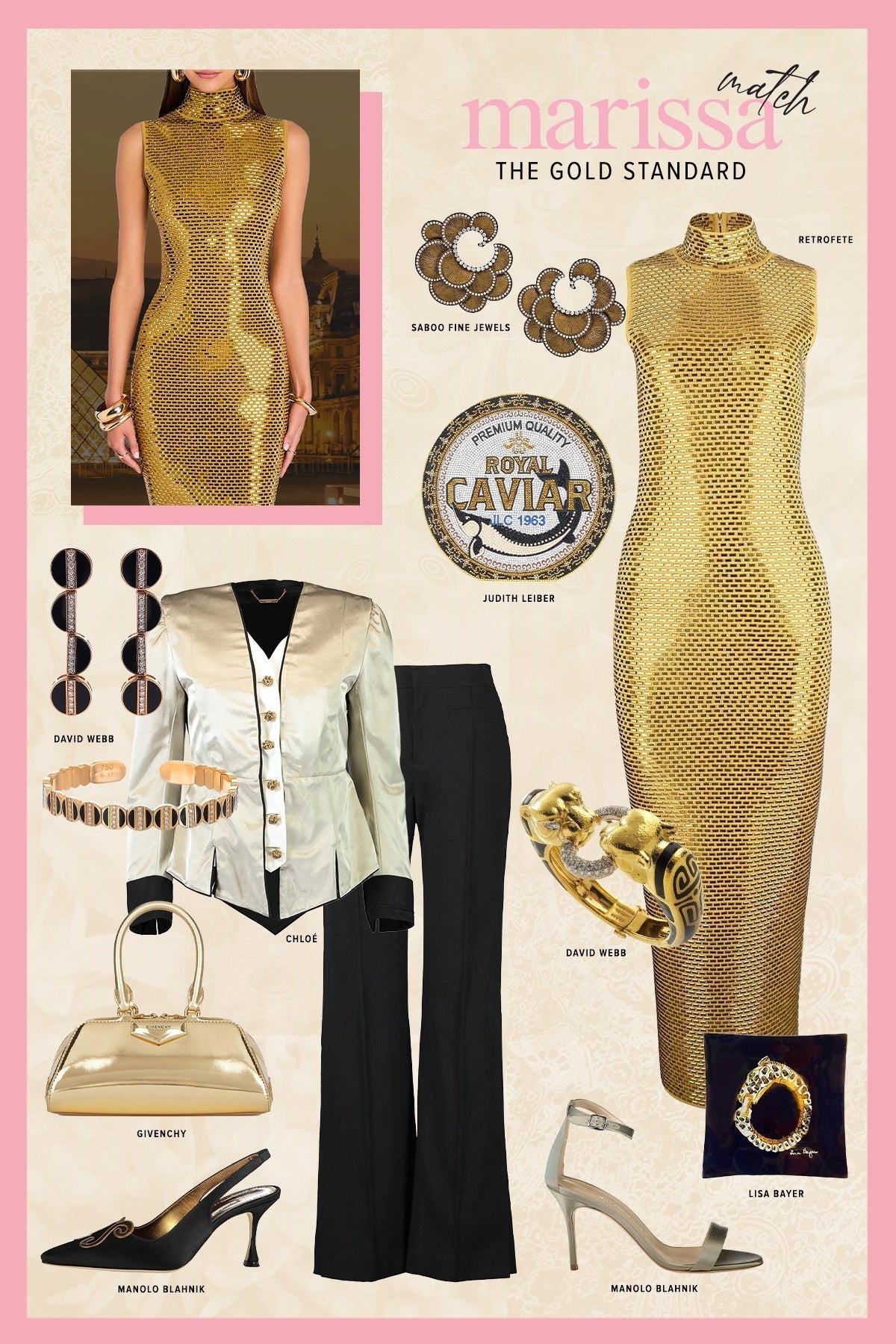 Marissa Match x The Gold Standard