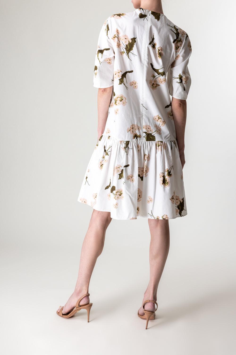 Short Sleeve Mini Dress-ELGARWHT-2-CLOTHINGDRESSCASUAL-ERDEM