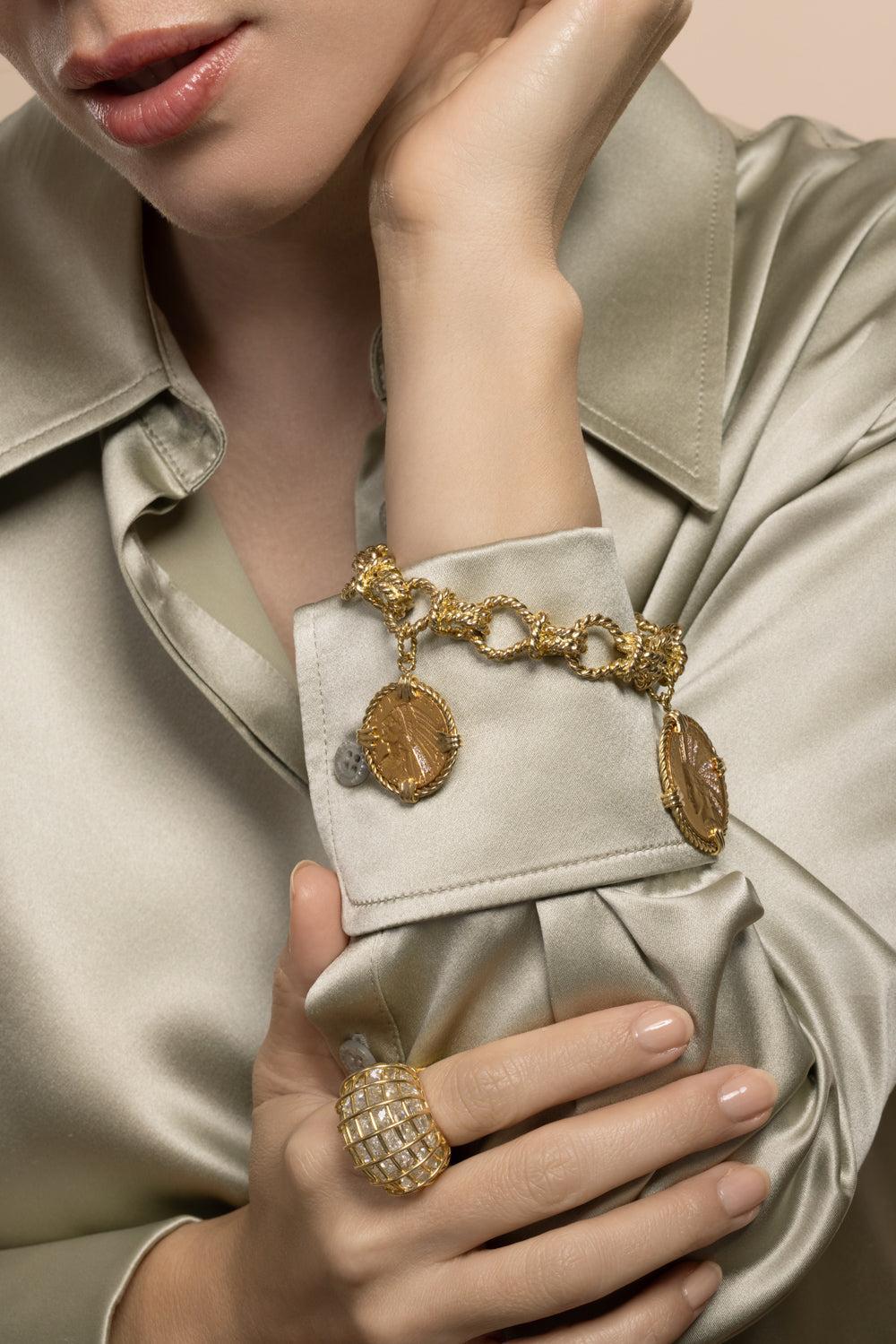 The Twenty Buck Bracelet-YELLOW GOLD-8.25-JEWELRYFINE JEWELBRACELET O-VERDURA