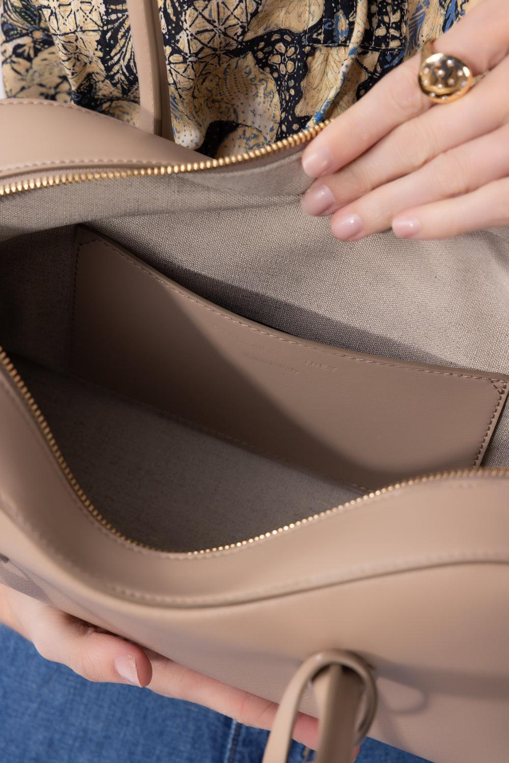 Stella Ryder Bag - Camel-CAMEL-O/S-HANDBAGTOTES-STELLA MCCARTNEY