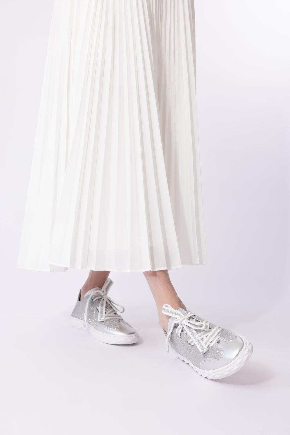 Diamond Sneaker-SILVER-36-SHOESNEAKER-JIMMY CHOO