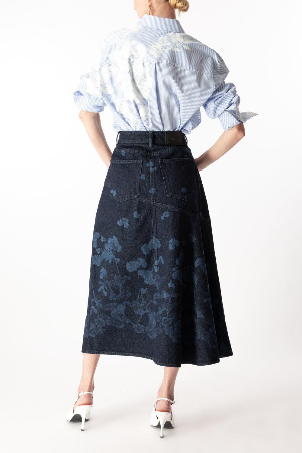Draped Midi Skirt-ELGARIND-4-CLOTHINGSKIRTMIDI-ERDEM