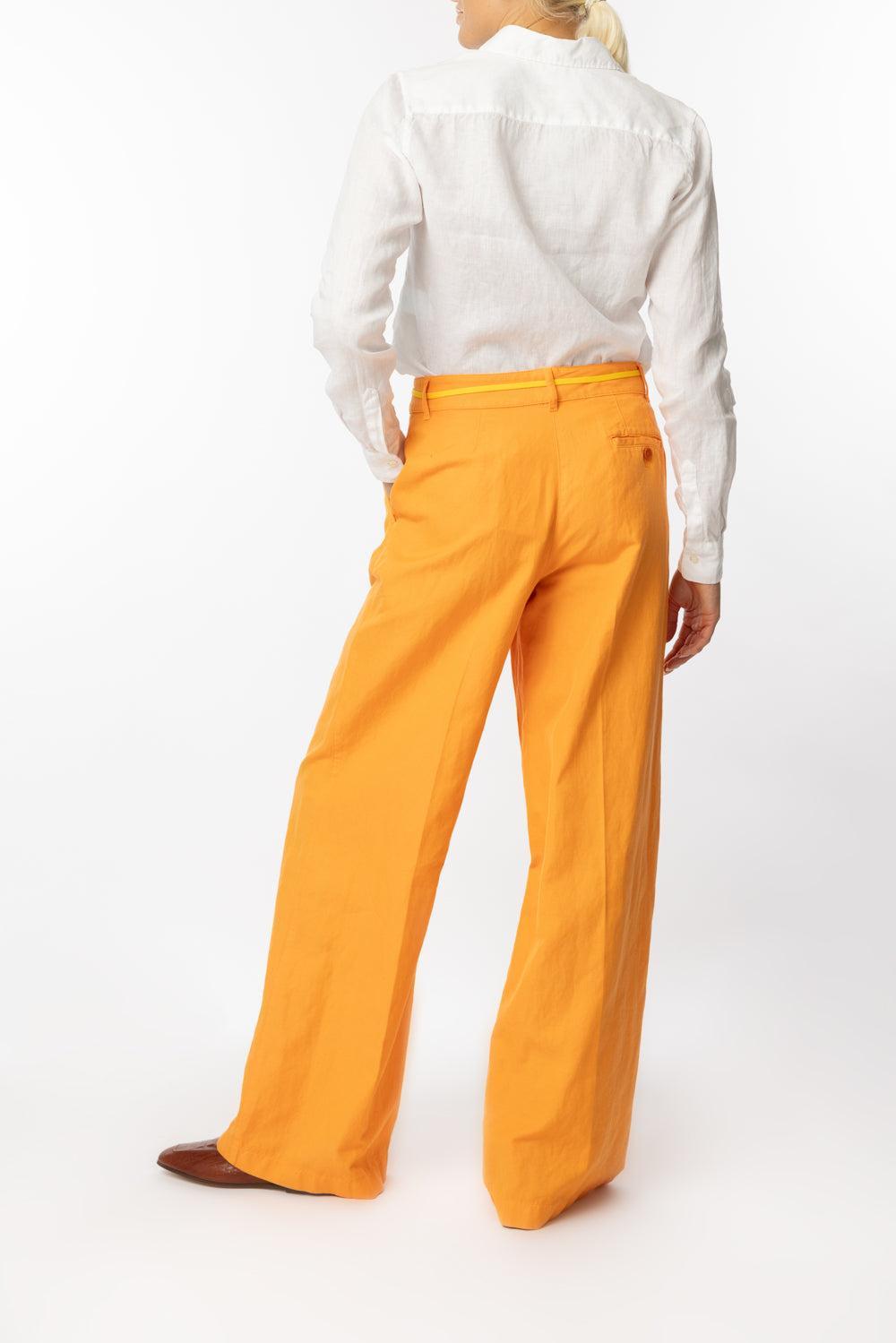 Long Sleeve Mod Shirt - White-WHITE-36-CLOTHINGTOPBLOUSE-ASPESI