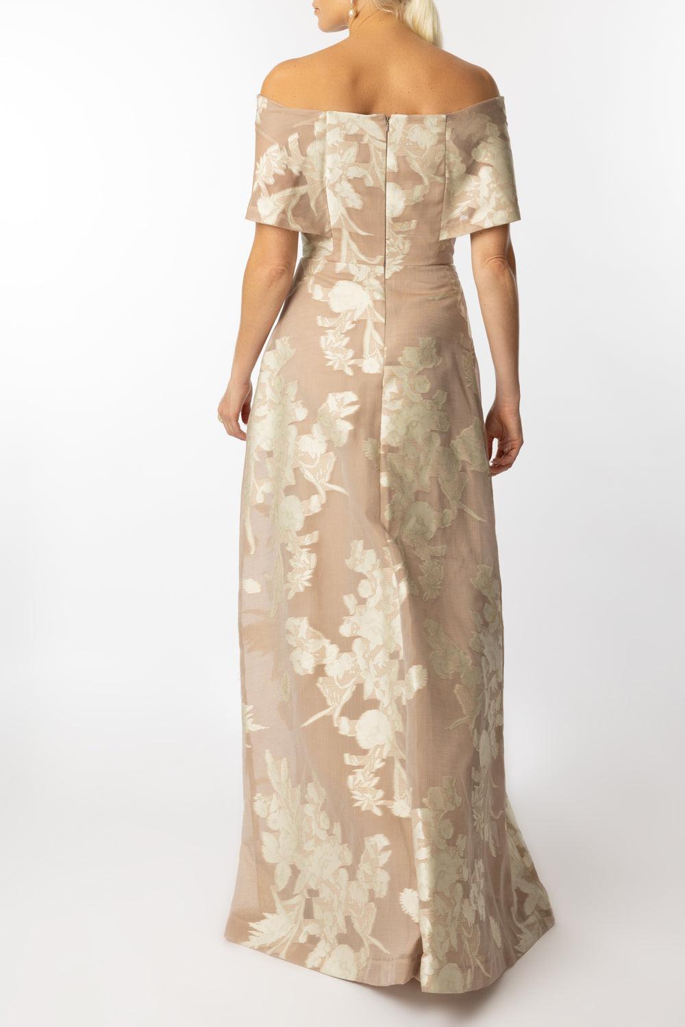 Deedie Gown-NUDE-4-CLOTHINGDRESSGOWN-LELA ROSE