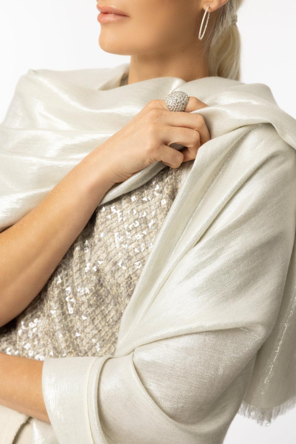 The Mercury Wrap - Bianco-BIANCO-O/S-ACCESSORIESCARVES-JANE CARR