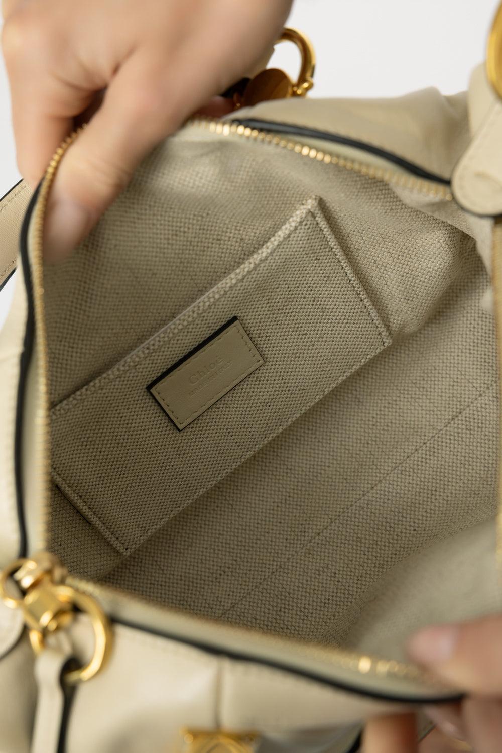 Small Paraty 24 Bag - Sweet Beige-SWEETBGE-O/S-HANDBAGSHOULDER-CHLOÉ