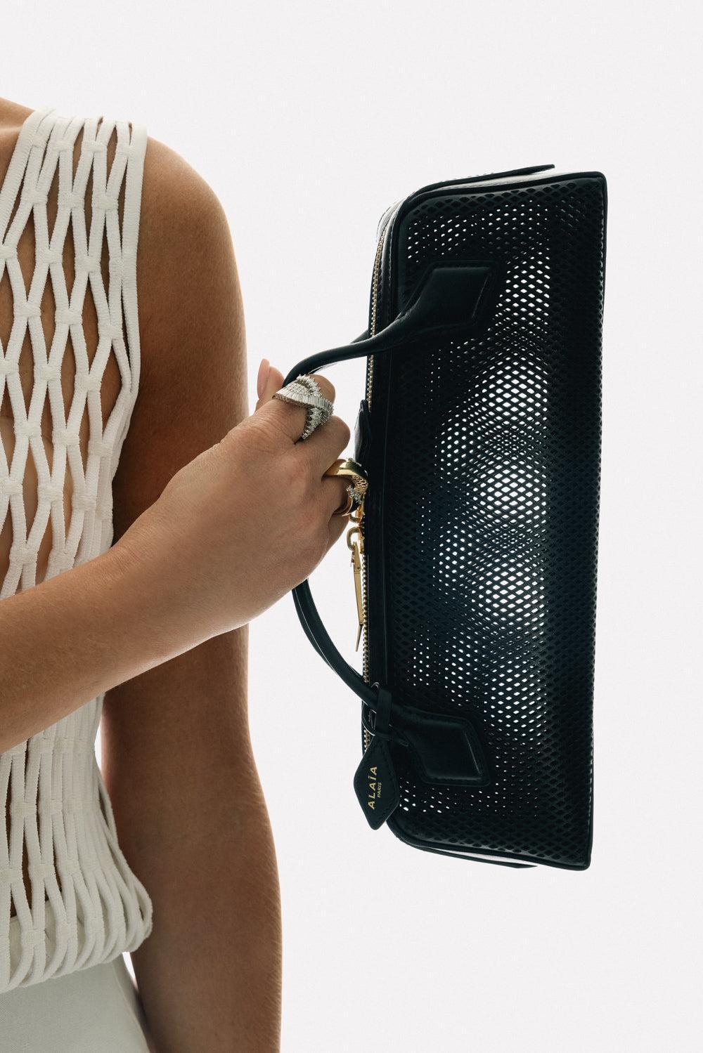 Small Le Teckel Bag - Noir-NOIR-O/S-HANDBAGCLUTCHES-ALAÏA