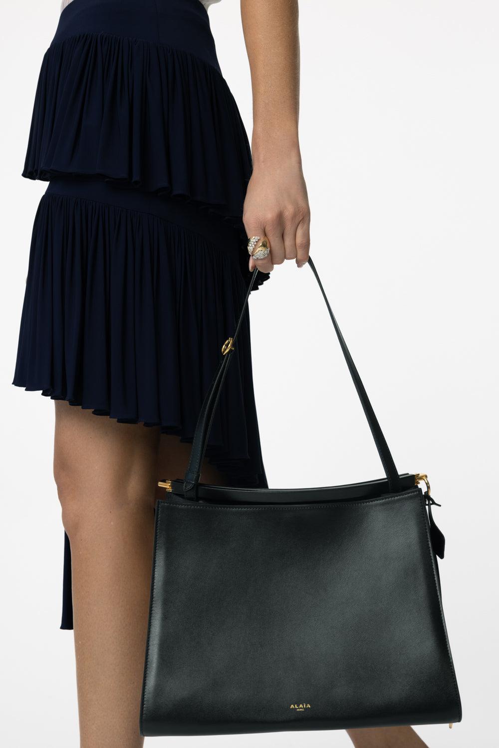 Large Le Click East West Bag - Black-NOIR-O/S-HANDBAGSHOULDER-ALAÏA