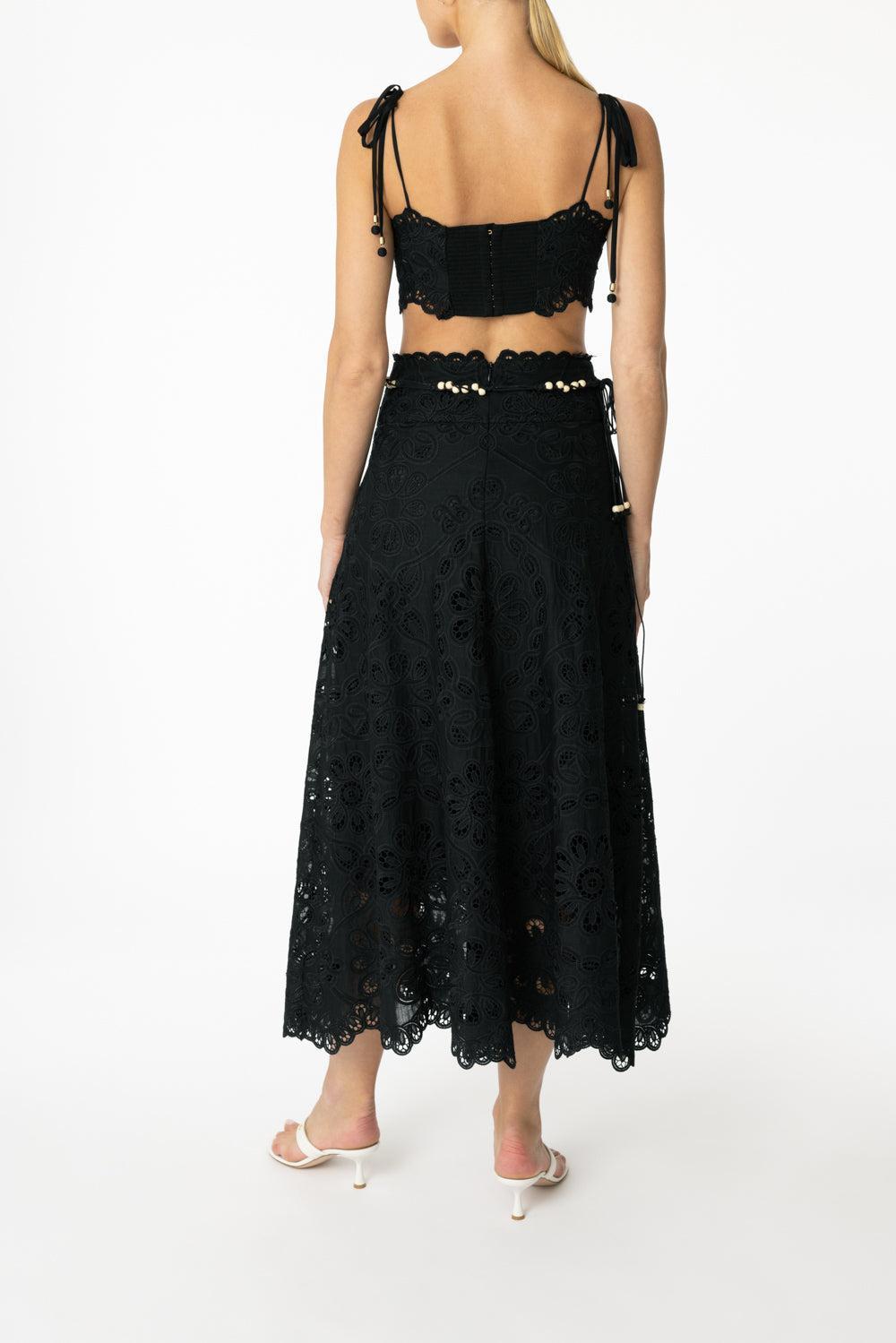 Rhiannon Embroidered Bodice-BLACK-1-CLOTHINGTOPTANK-ZIMMERMANN