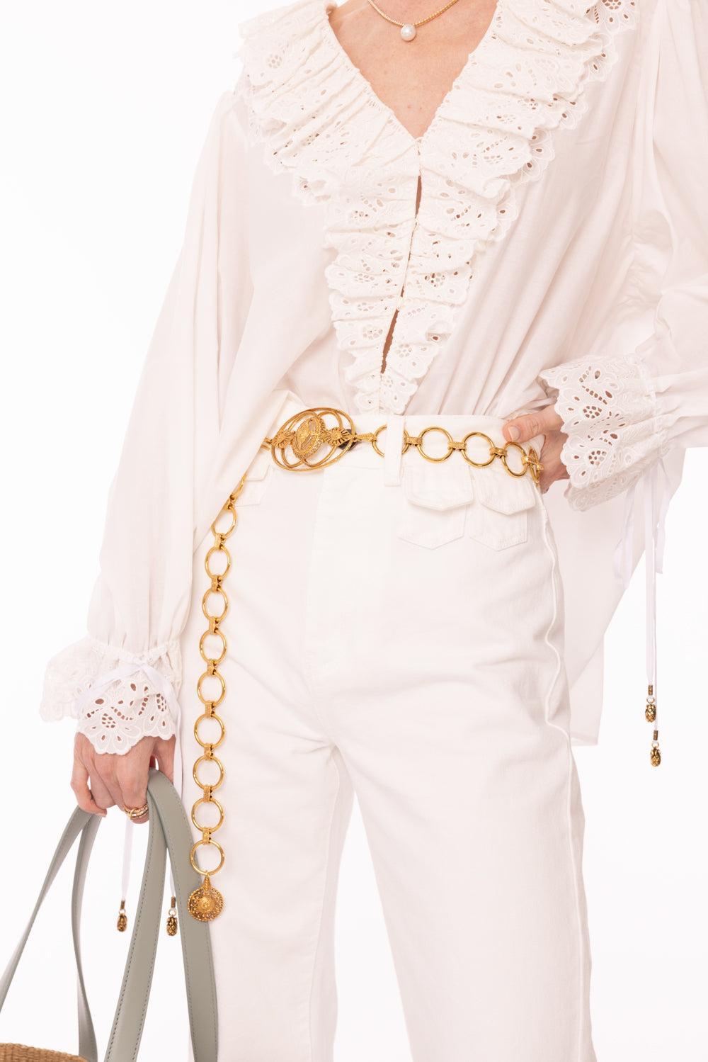 Amulet Chain Belt-VNTGGOLD-O/S-ACCESSORIEBELTS-CHLOÉ