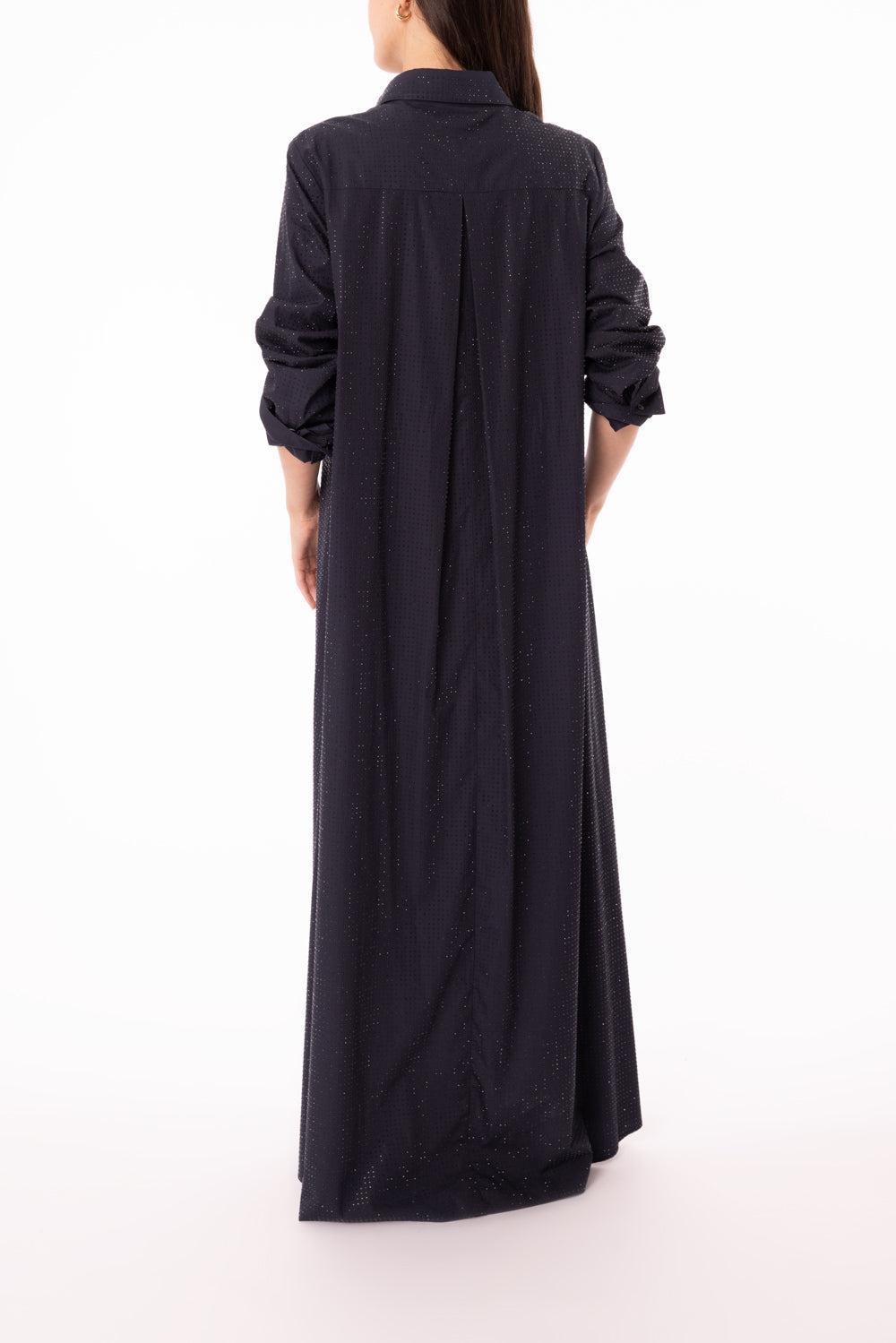 Jennys Gown - Midnight Crystal-MIDNIGHT-S-CLOTHINGDRESSCASUAL-TWP