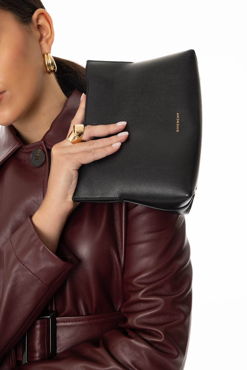 Flat Day Pochette - Black-BLACK-O/S-HANDBAGSHOULDER-GIVENCHY