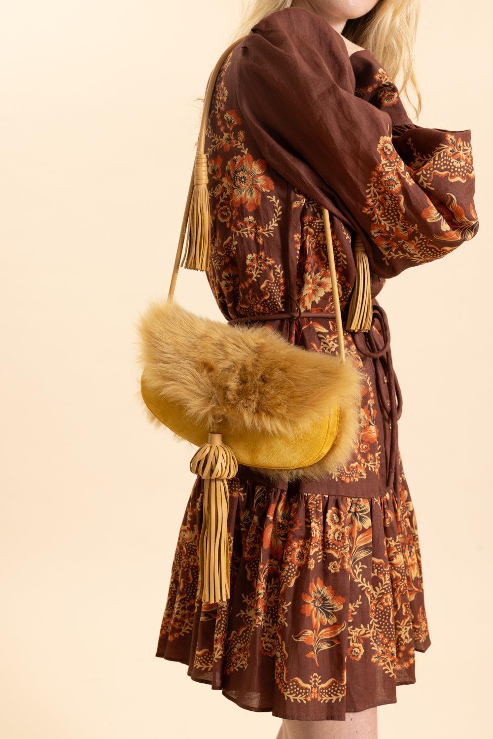 Paloma Tassel Flap Bag-LOTUS-HANDBAGSHOULDER-ULLA JOHNSON