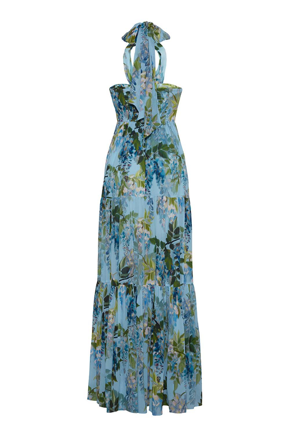 Piana Maxi Dress-WISTERIA LIGHT BLUE-2-CLOTHINGDRESSCASUAL-CARA CARA