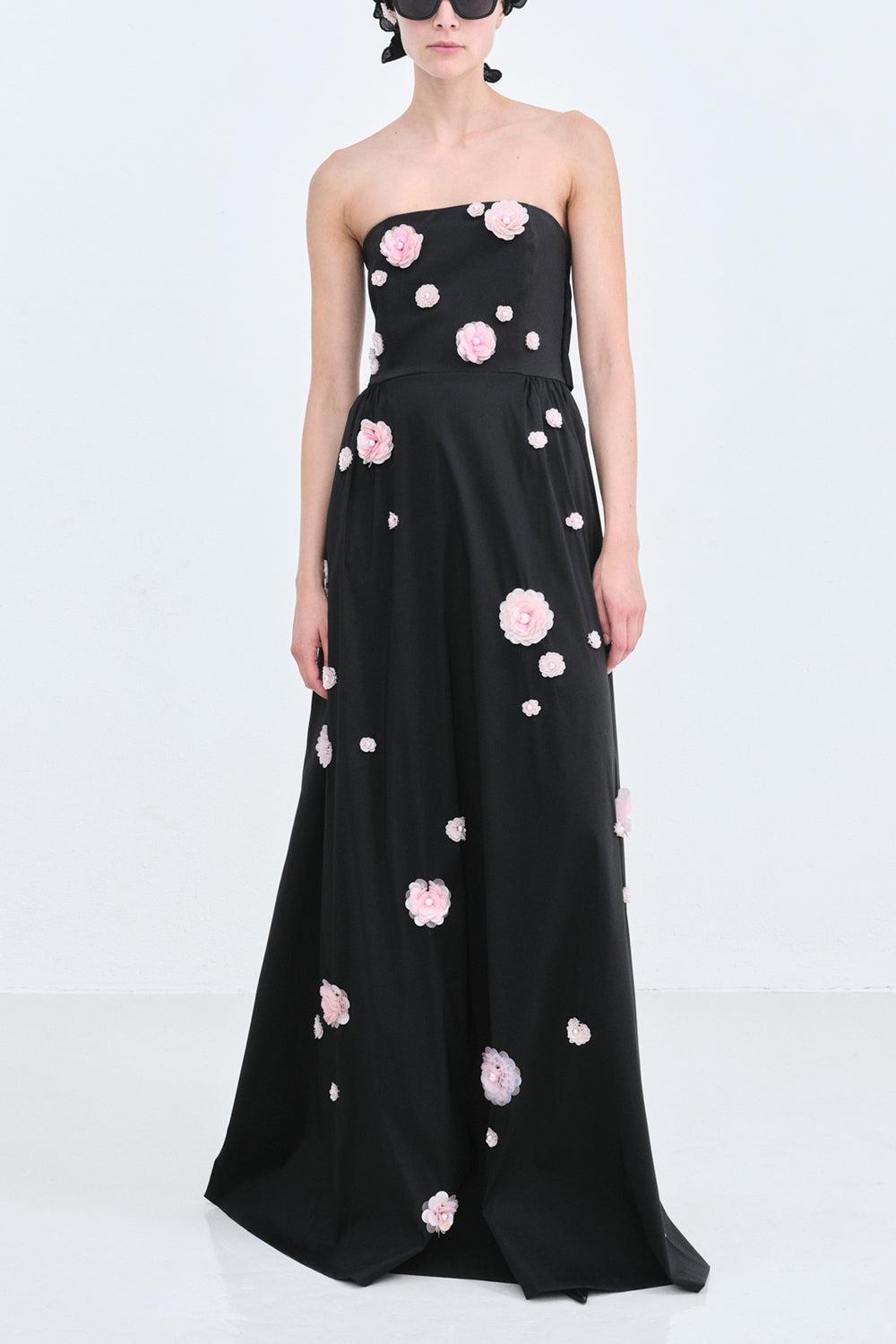 March Dress-BLACK/BLUSH-34-CLOTHINGDRESSGOWN-BERNADETTE