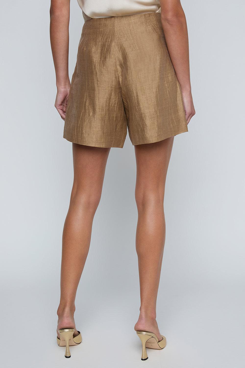 Hadleigh Long Short-BROWN-0-CLOTHINGPANTSHORT-L'AGENCE