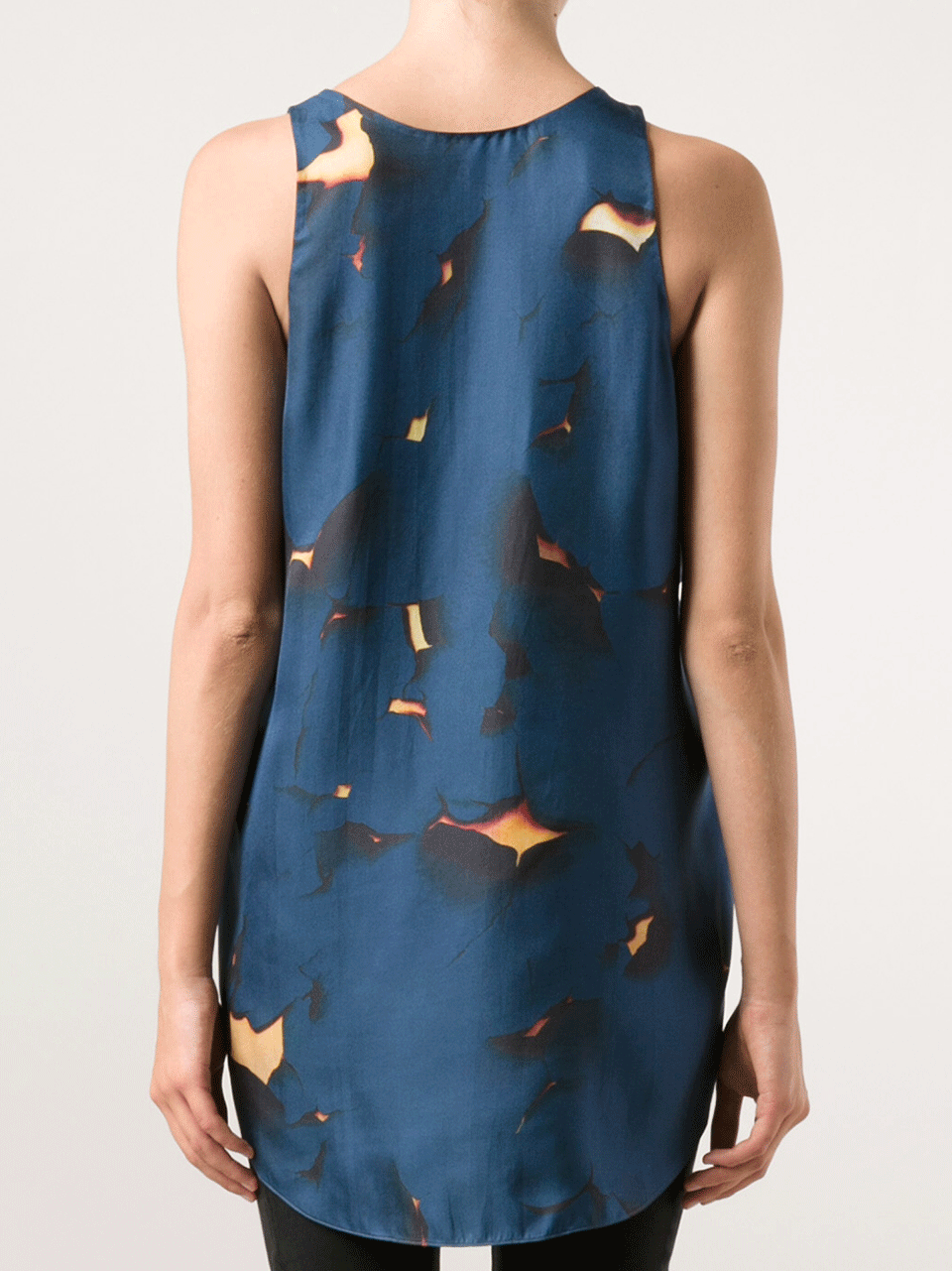 3.1 PHILLIP LIM-Crewneck Print Tank-