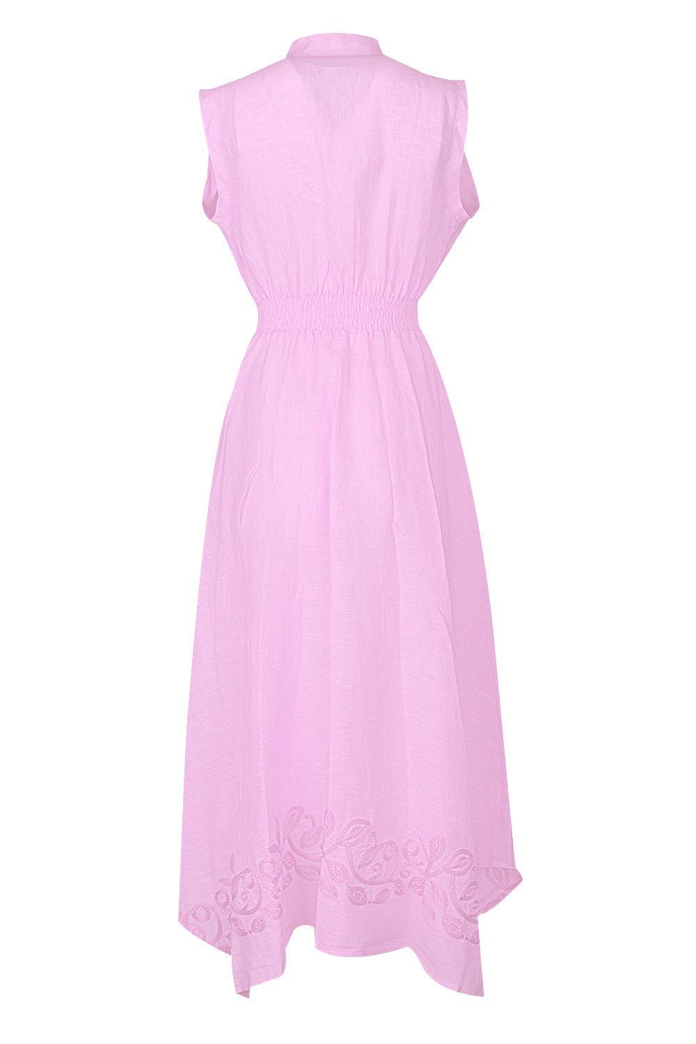Melette Dress-PINK-XS-CLOTHINGDRESSCASUAL-TEMPTATION POSITANO