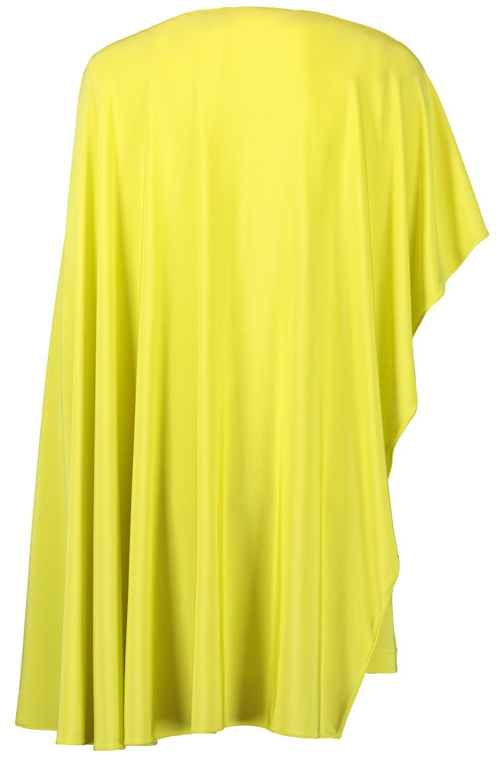 Asymmetric Mini Dress-LIME-38-CLOTHINGDRESSCOCKTAIL-STELLA MCCARTNEY