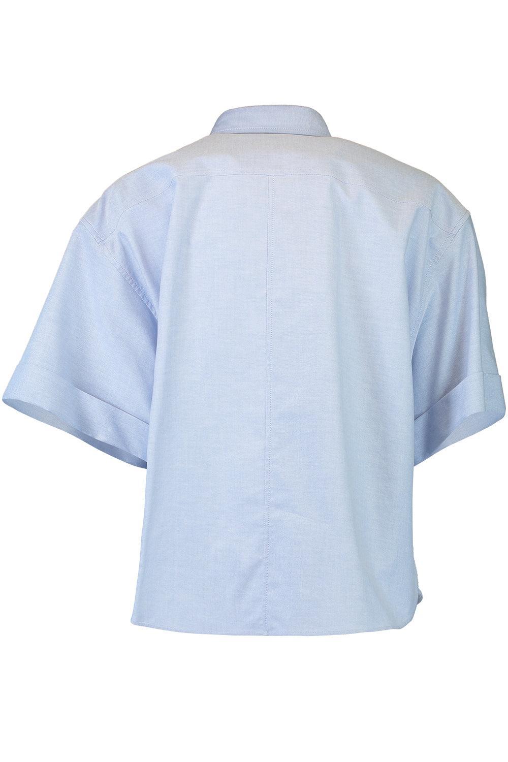 Oxford Shirt-CIELO-XS-CLOTHINGTOPBLOUSE-BRUNELLO CUCINELLI