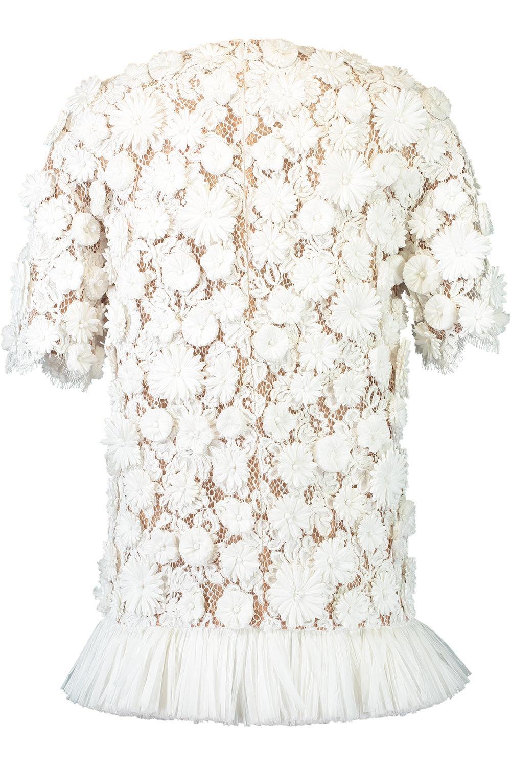 Embroidered Floral Tunic Dress-OPTIC WHITE-XS-CLOTHINGTOPKNITS-MICHAEL KORS COLLECTION
