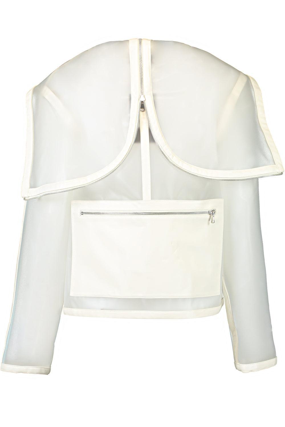 Piping Hoodie Jacket-CLR/CREM-XS-CLOTHINGJACKETCASUAL-TWP