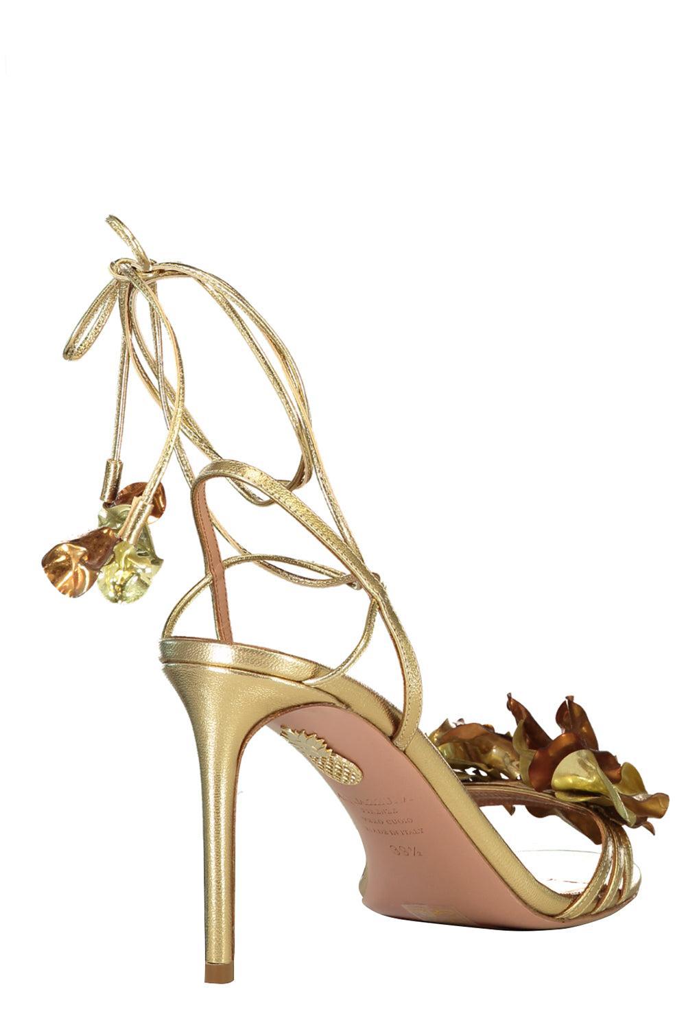 Summer Sun Sandal 85-SFT GOLD-36.5-SHOESANDAL-AQUAZZURA