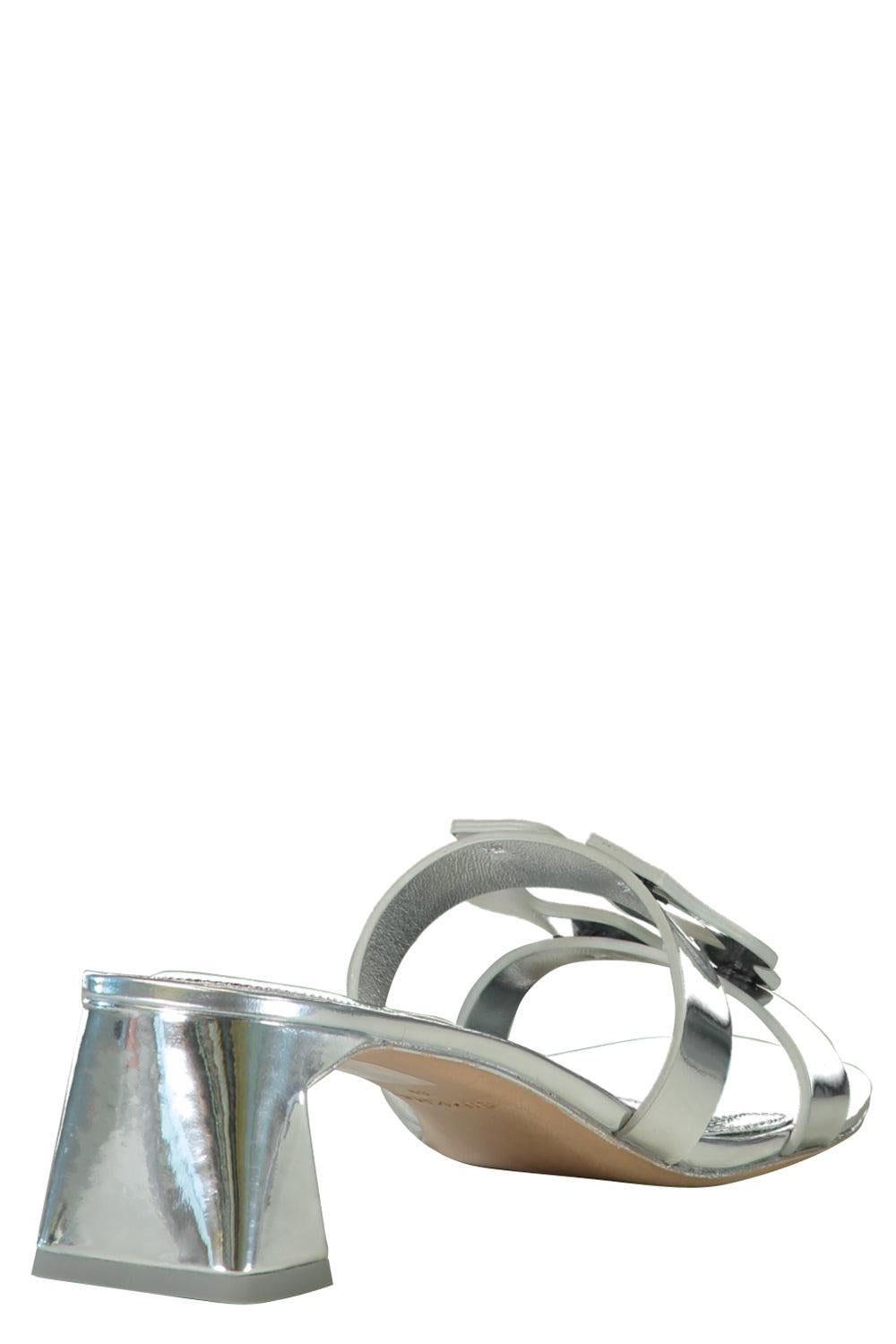 Simkhai Monogram Slide - Silver-SILVER-36-SHOESANDAL-SIMKHAI