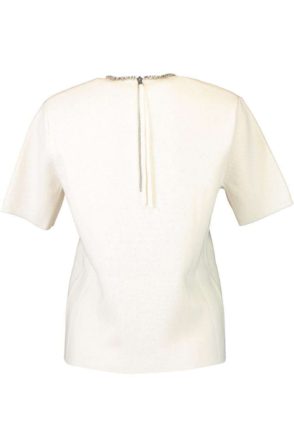 Crystal Collar Tee-IVORY-XS-CLOTHINGTOPKNITS-TWP