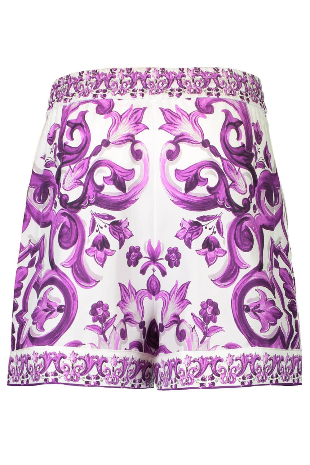 Maiolica Short-MXMAIVIO-38-CLOTHINGPANTSHORT-DOLCE & GABBANA