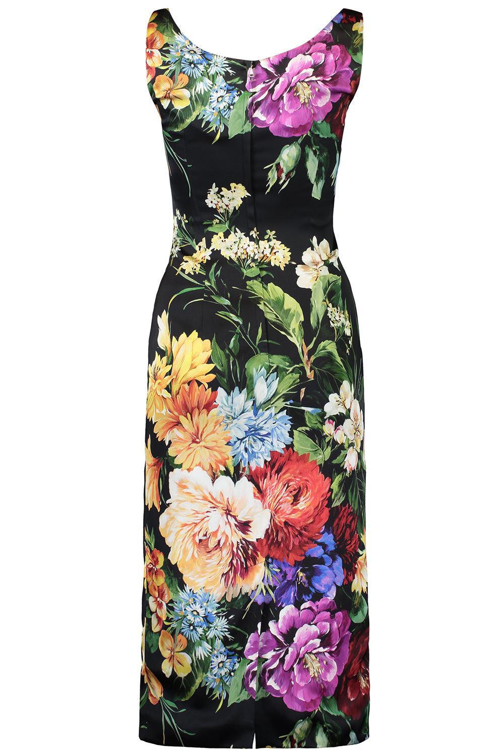 Tubino Dress-BLACK-38-CLOTHINGDRESSCOCKTAIL-DOLCE & GABBANA