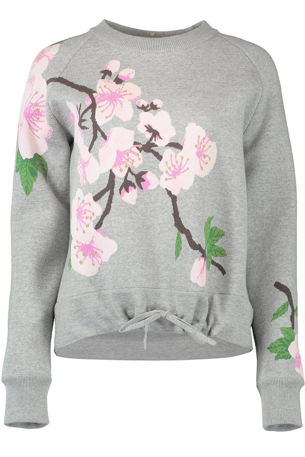 Cherry Blossom Drawstring Pullover | OSCAR DE LA RENTA – Marissa