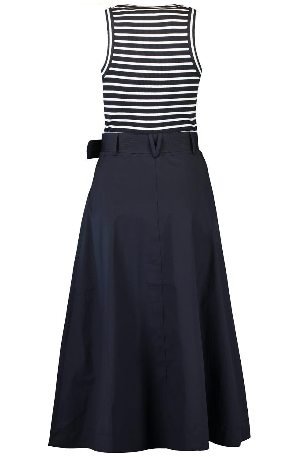 Jordyn Dress-NAVY/WHITE-XS-CLOTHINGDRESSCASUAL-VERONICA BEARD