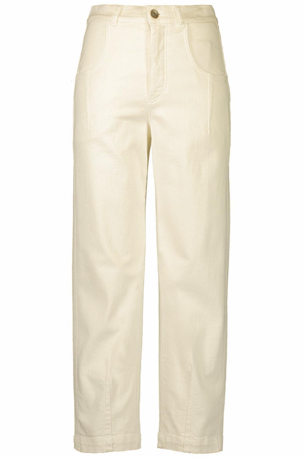 Stretch Crop Pant - Sand-SAND-38-CLOTHINGPANTCROPPED-ELEVENTY