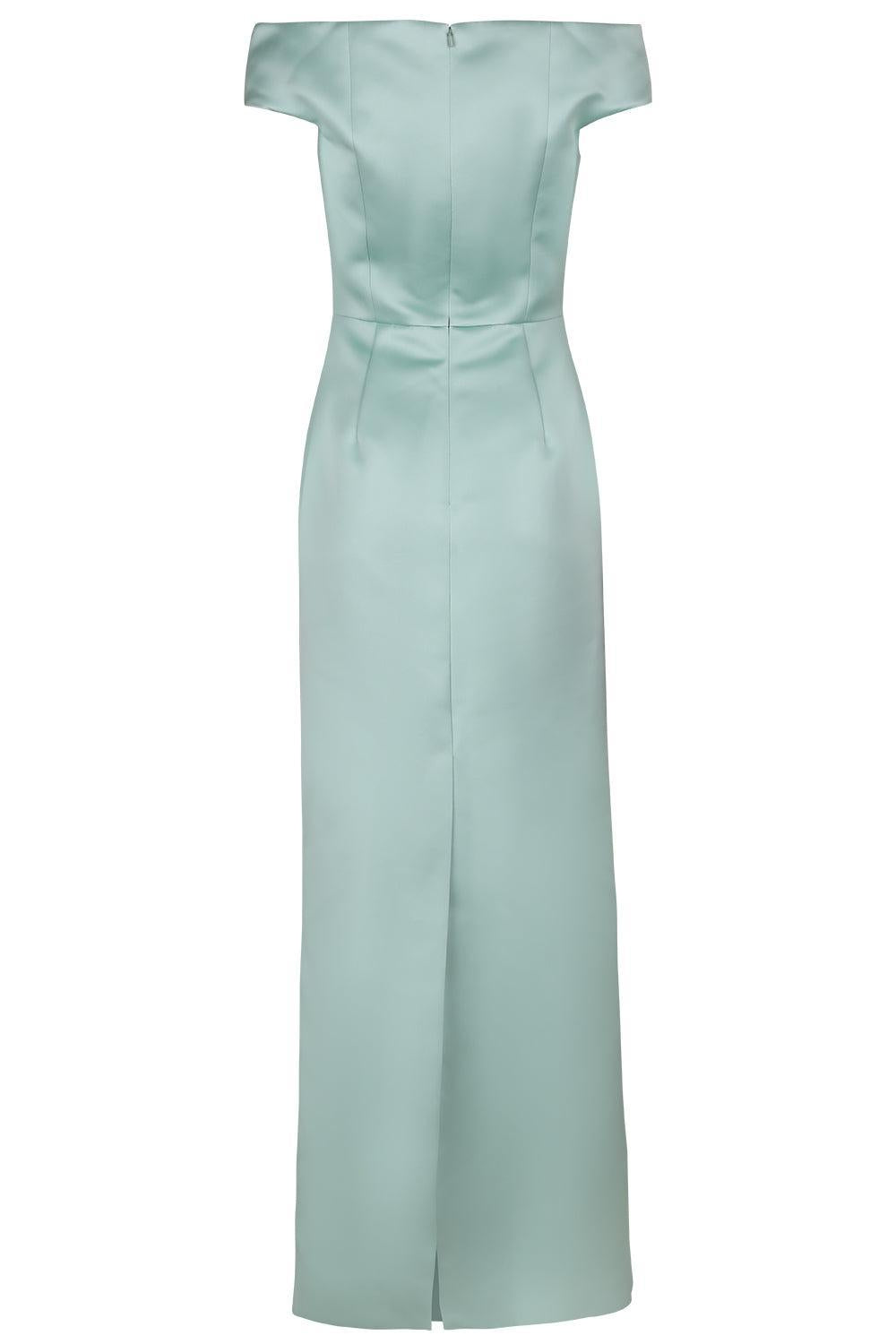 Short Sleeve Gown-MINT-4-CLOTHINGDRESSGOWN-ERDEM
