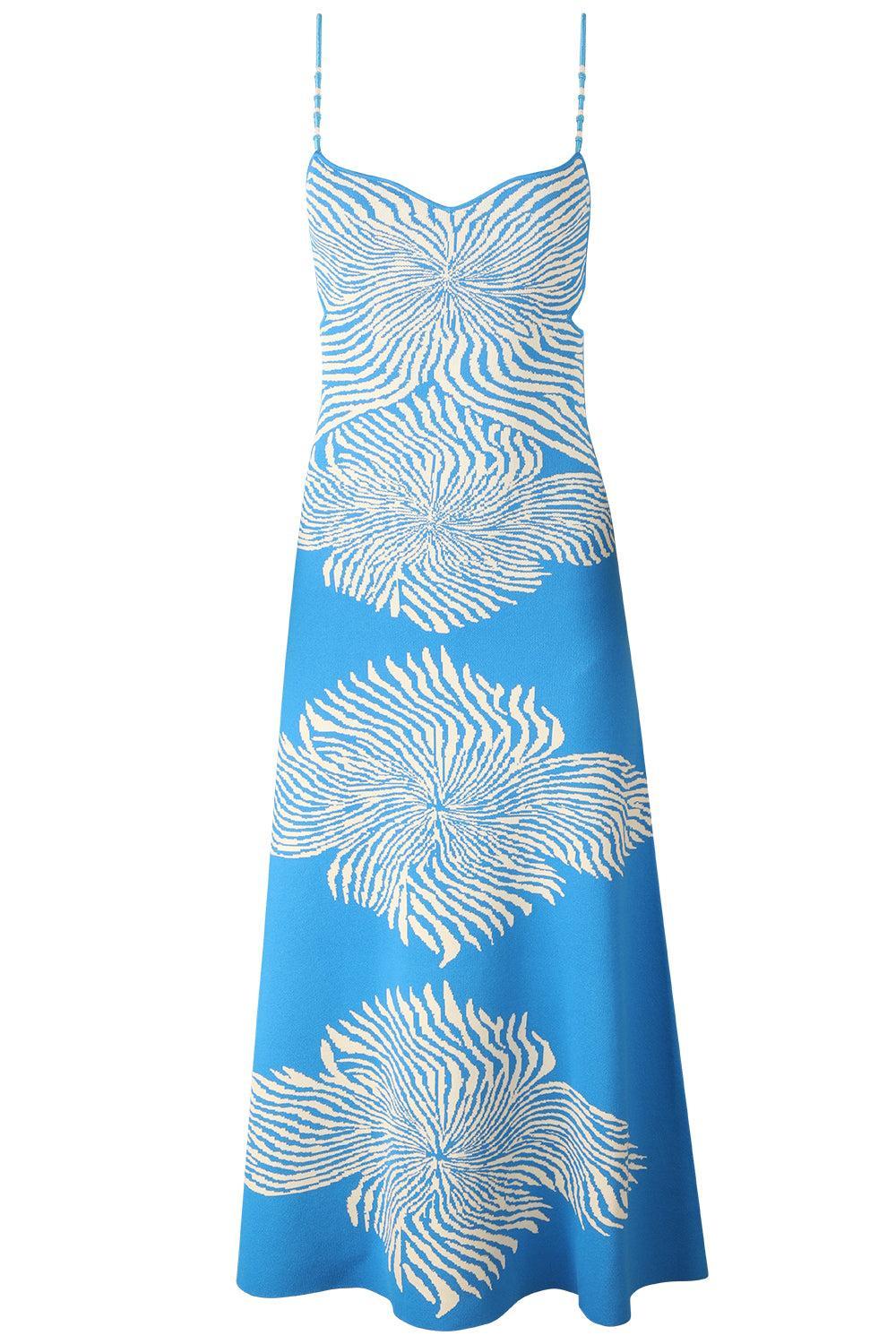 Rayana Dress - Blue Bloom