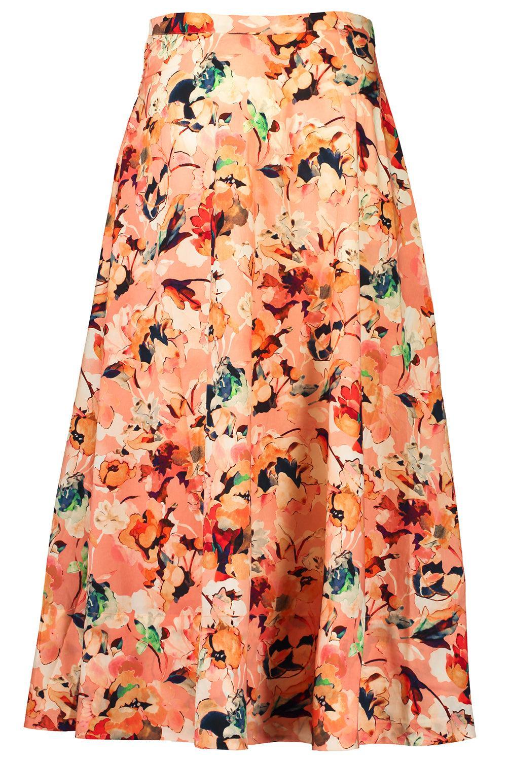 Sophea Skirt-FLORAL-0-CLOTHINGSKIRTMIDI-ULLA JOHNSON