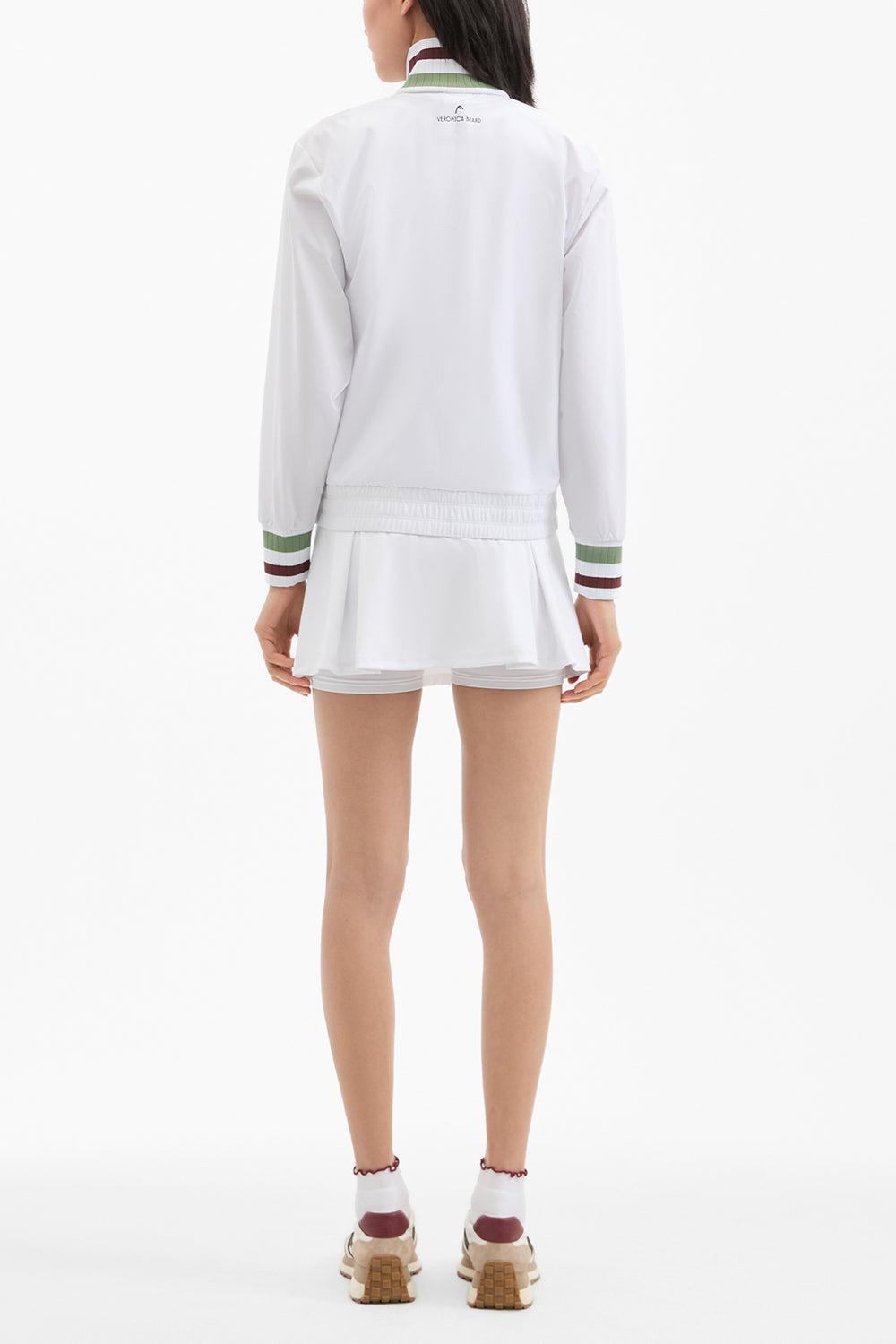 Track Jacket-WHITE-XXS-CLOTHINGJACKETCASUAL-VERONICA BEARD X HEAD SPORTSWEAR
