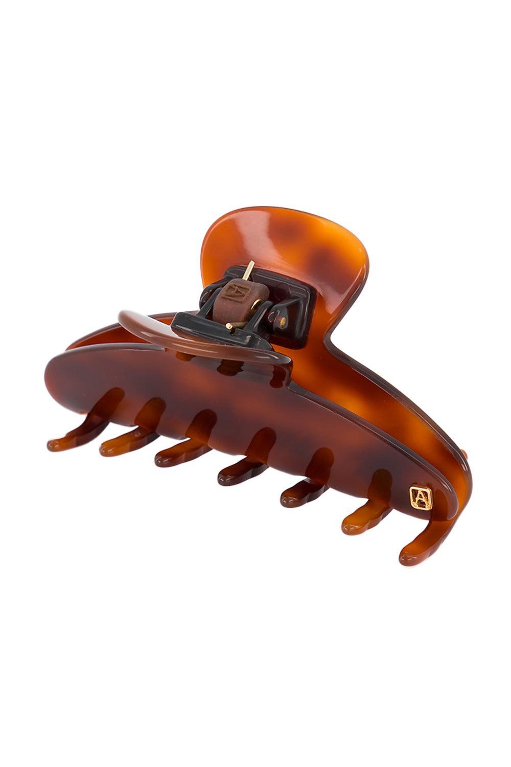 Saint Germains Medium Hair Clip - Tortoiseshell-ANIMAL-ACCESSORIESPECIALPOP UP-ALEXANDRE DE PARIS