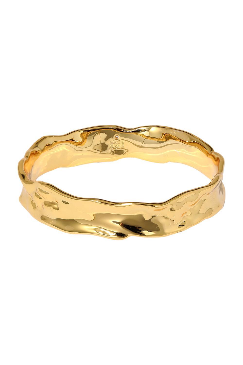 Brut Strap Bangle Bracelet | ALEXIS BITTAR – Marissa Collections display picture 1