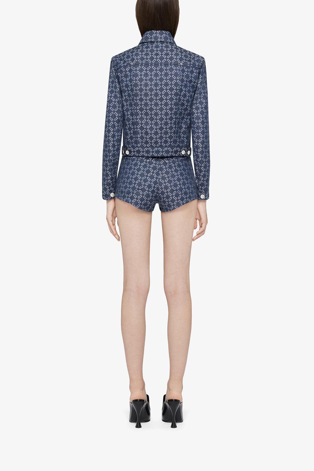 Monogram Jacket-DENIMBLU-36-CLOTHINGJACKETDENIM-GIVENCHY