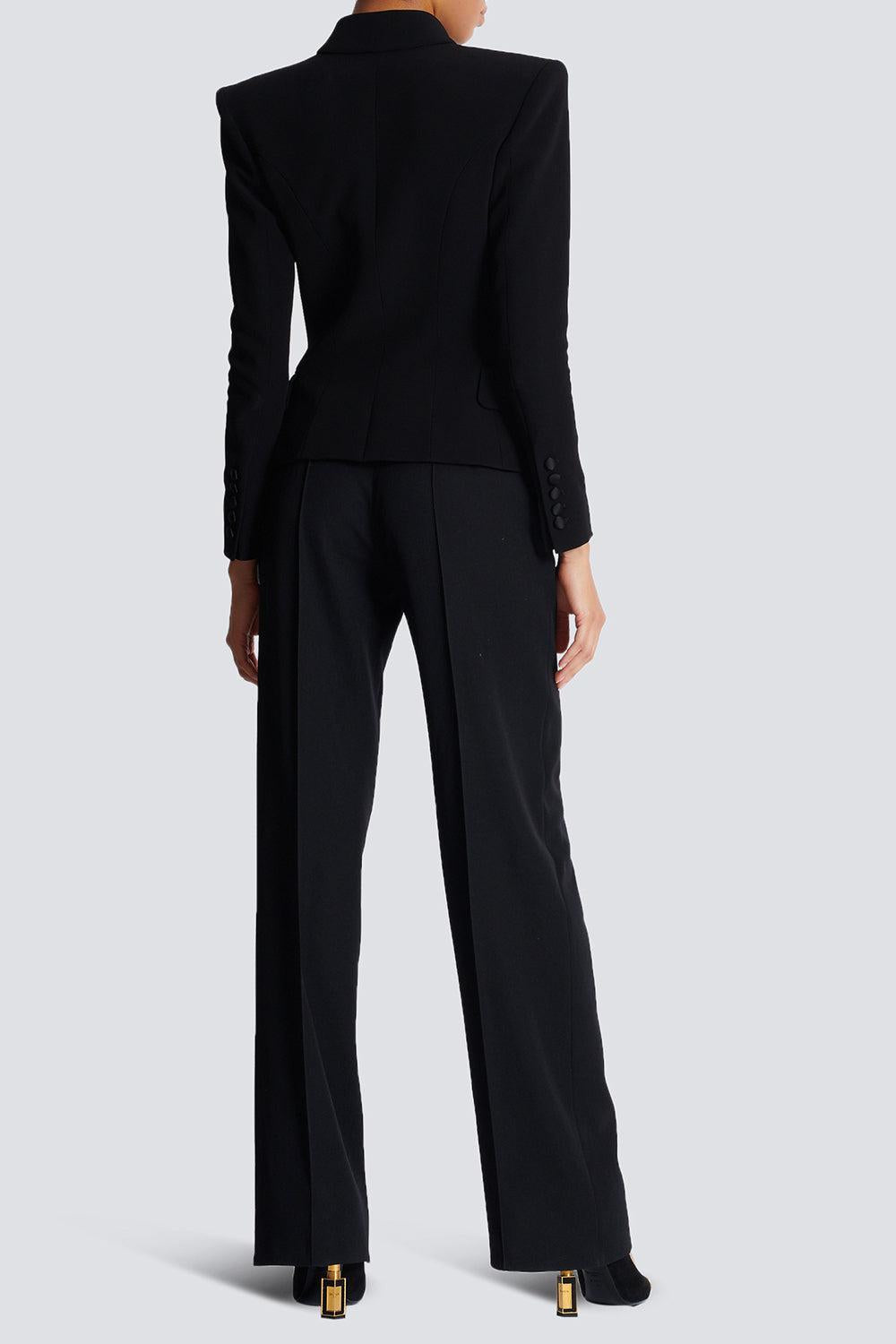 Six Button Patch Jeans-NOIRMLTI-36-CLOTHINGJACKETBLAZERS-BALMAIN