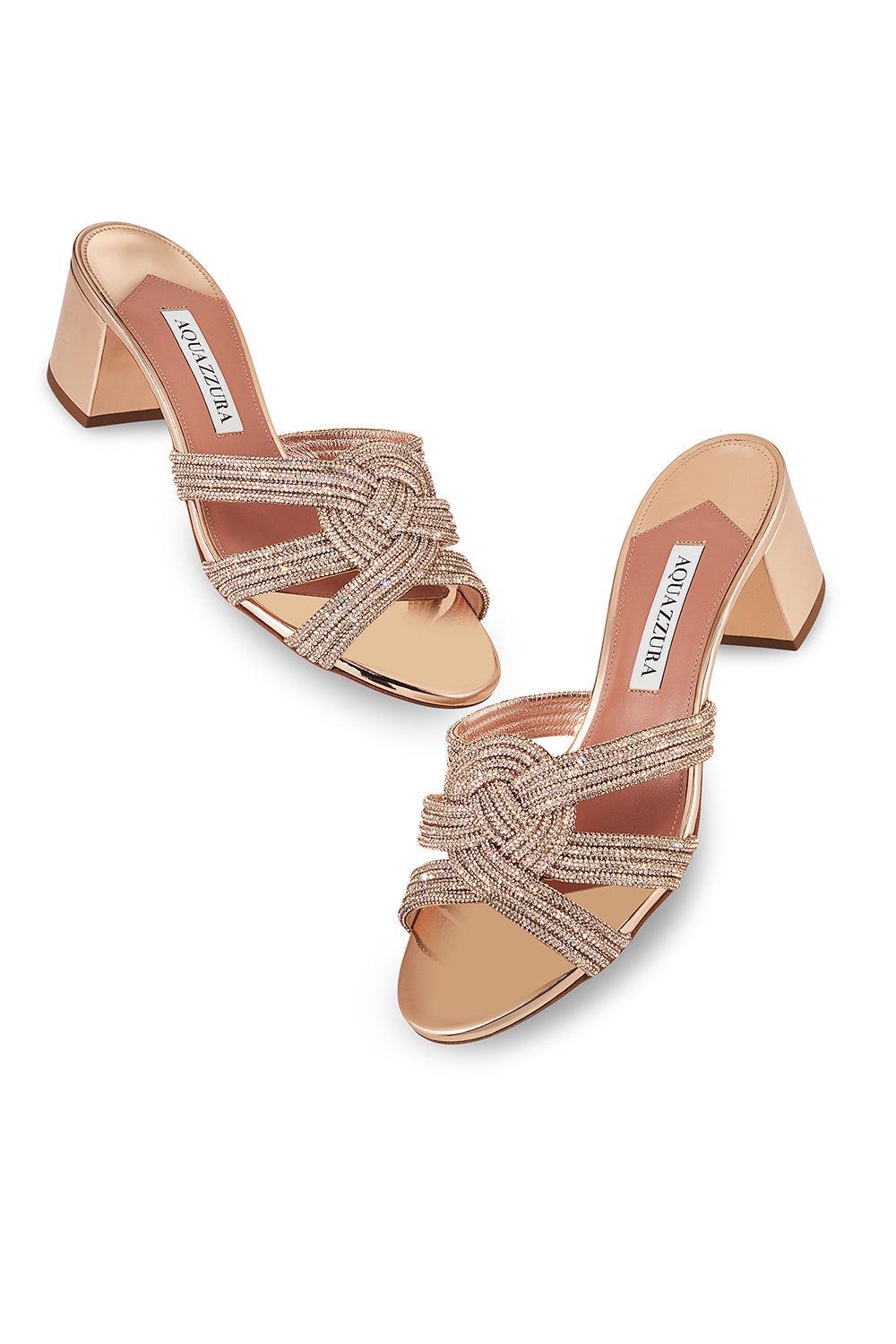 Felix Mule 50-RSE GOLD-36-SHOESANDAL-AQUAZZURA