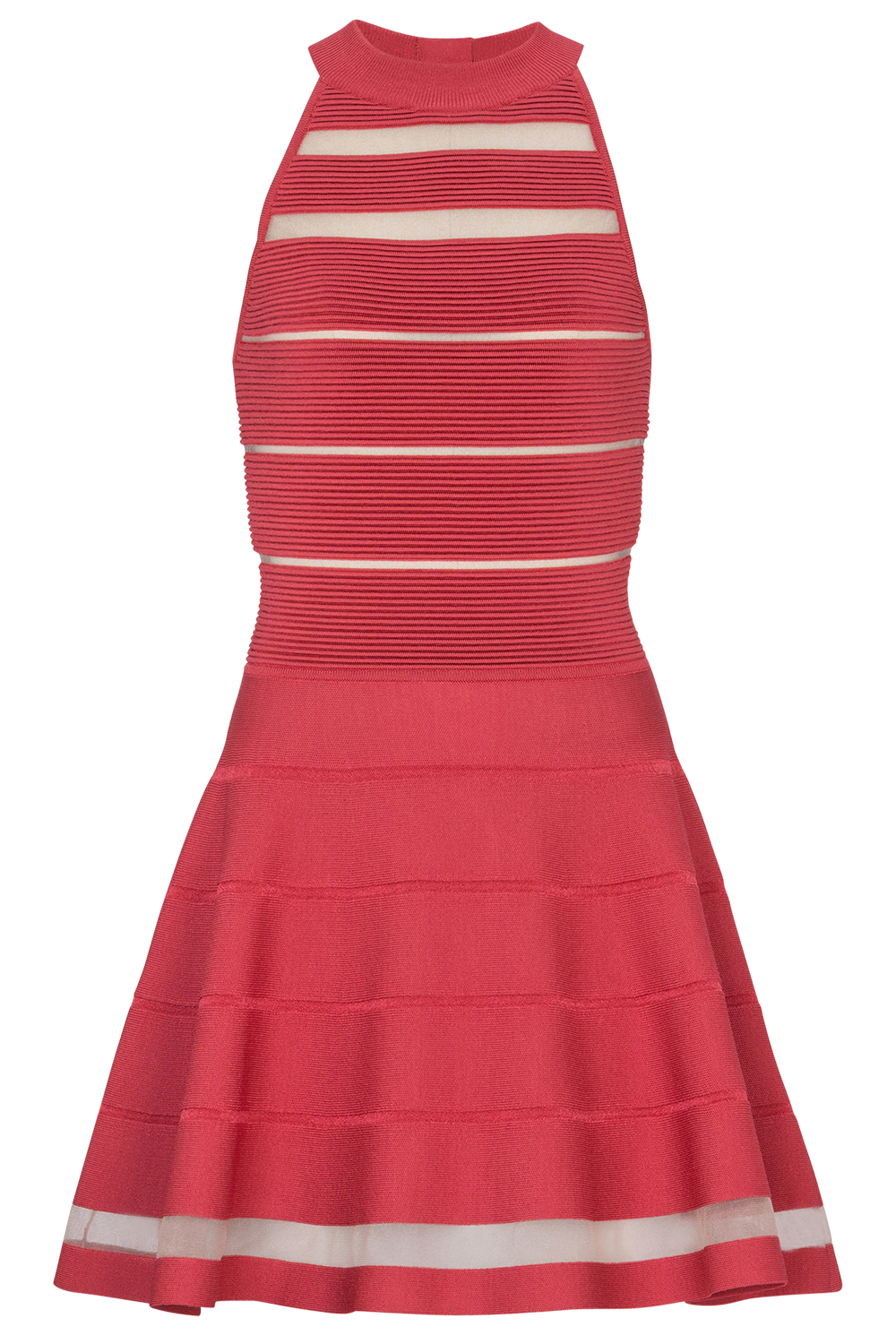 Stripe Knit Fit And Flare Dress | BALMAIN Marissa Collections Stripe Knit Fit And Flare Dress | BALMAIN Marissa Collections