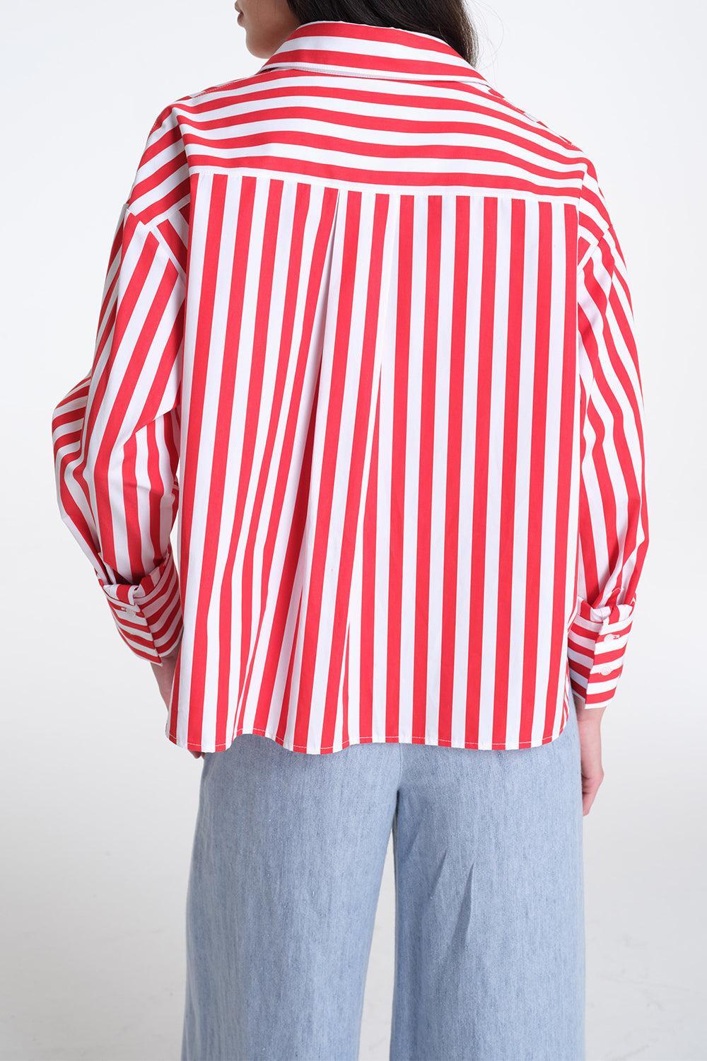 J.D. Shirt-RED/WHT-XS-CLOTHINGTOPBLOUSE-TWP