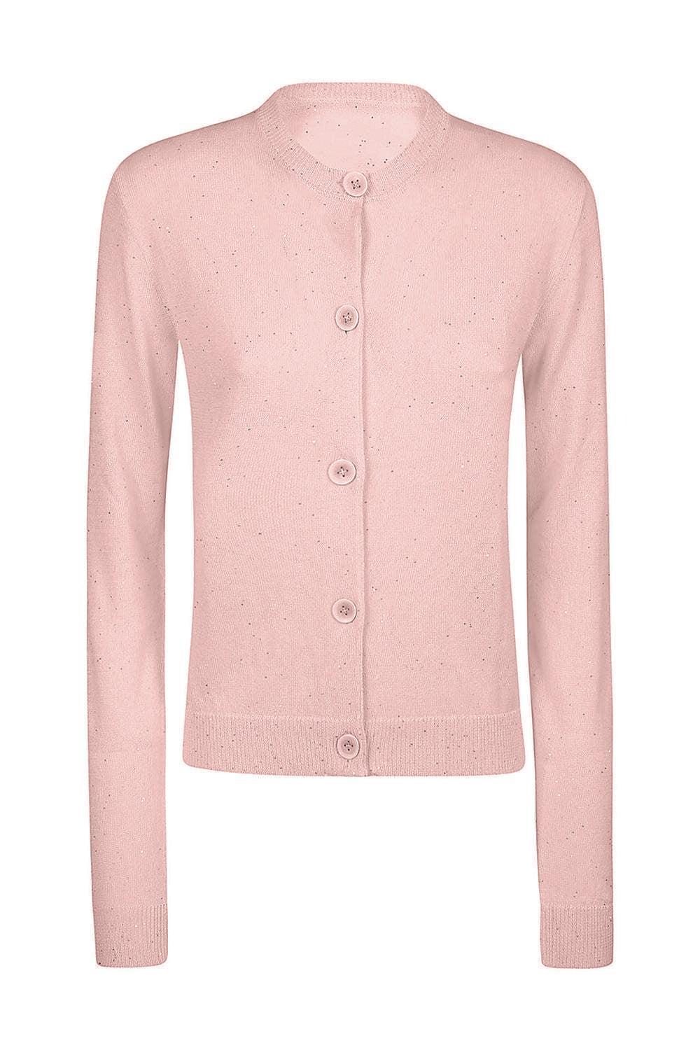 Button Cardigan - Nude-NUDE-XS-CLOTHINGTOPCARDIGAN-ELEVENTY