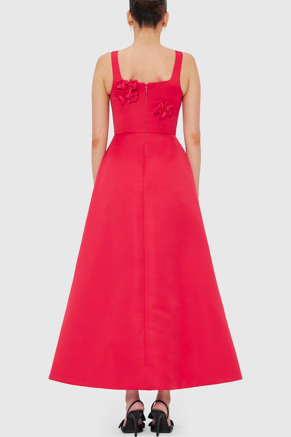 Rianne Floral Maxi Dress-ROSA-4-CLOTHINGDRESSEVENING-LEO LIN