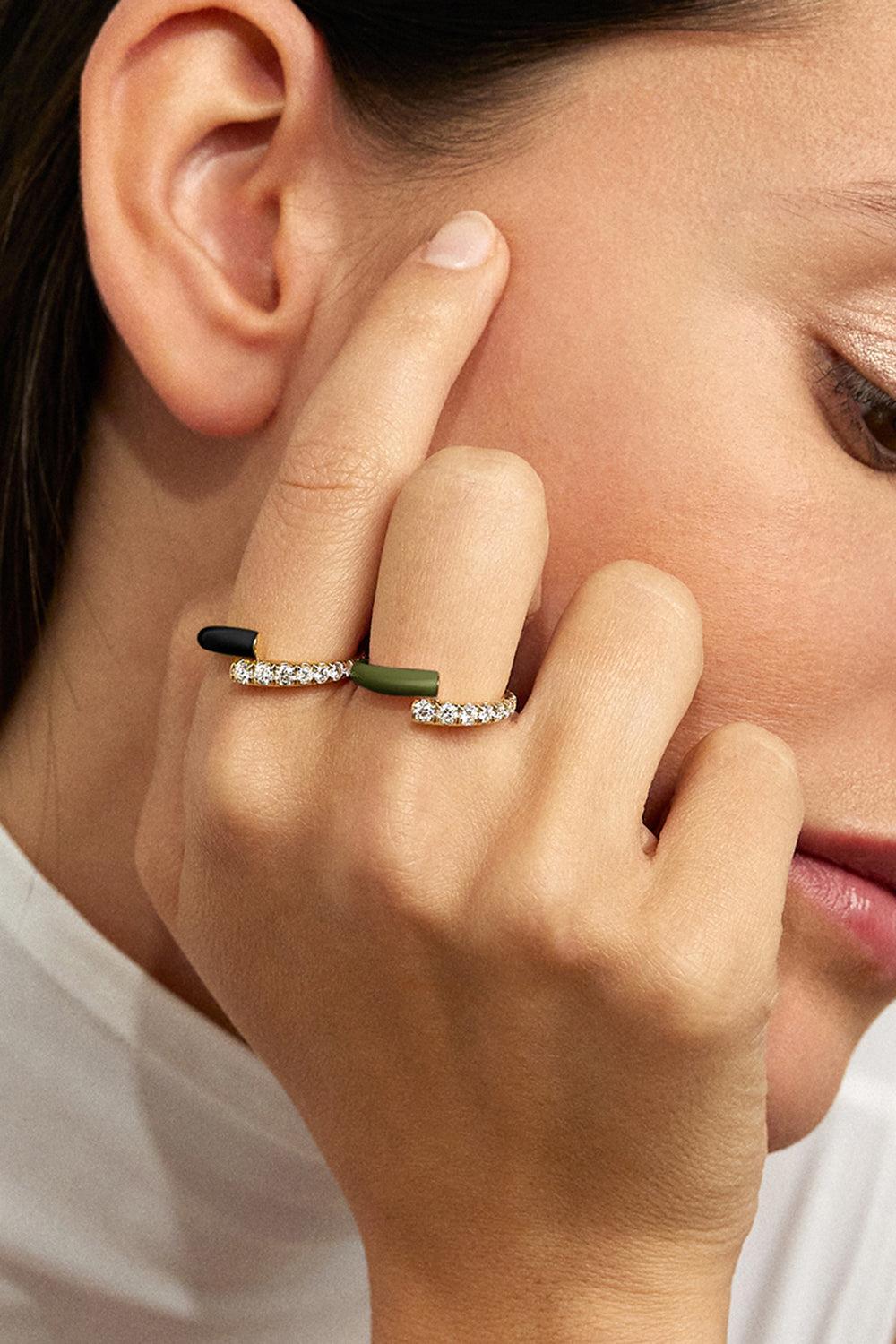 Neon Pink Lola Diamond Ring-ROSE GOLD-5.5-JEWELRYFINE JEWELRING-MELISSA KAYE