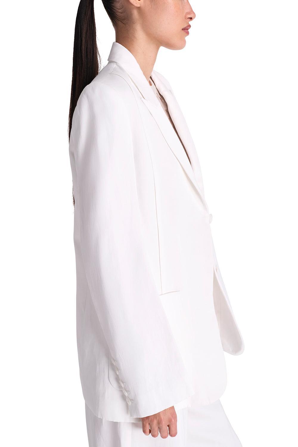 Morgan's Blazer-WHITE-XS-CLOTHINGJACKETBLAZERS-TWP